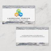 Baureparatursymbole | Beton Visitenkarte (Vorne/Hinten)