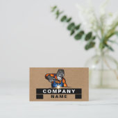 Baurusty Beruflich Visitenkarte (Stehend Vorderseite)