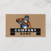 Baurusty Beruflich Visitenkarte (Vorderseite)