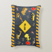 Bausamen von schweren Maschinen Dekokissen (Rückseite(Vertikal))