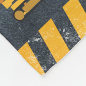 Bausamen von schweren Maschinen Fleecedecke (Ecke)