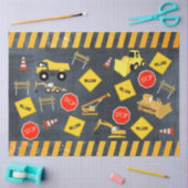 Bausamen von schweren Maschinen Seidenpapier (Basteln)