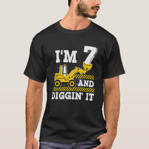 Bausatz 7. Geburtstag Junge Ausgrabung 7 Di T-Shirt
