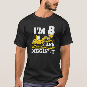 Bausatz 8. Geburtstag Junge Ausgrabung 8 Di T-Shirt