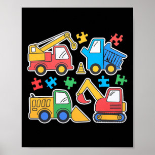 Bausatz-Autismus-T-Shirt Poster