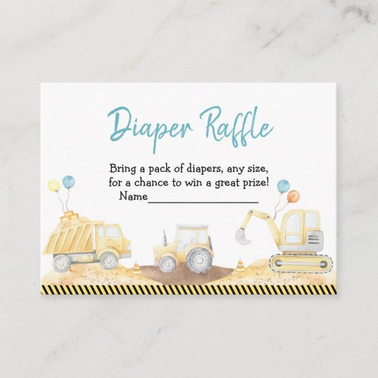 Bausatz für Buggy-Babydusche Begleitkarte (Vorderseite)