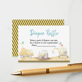 Bausatz für Buggy-Babydusche Begleitkarte