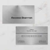 Bausatz für Graumetalle Visitenkarte (Vorne/Hinten)