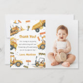 Bausatz Geburtstagsparty Dankeschön Karte (Vorderseite)