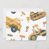 Bausatz Geburtstagsparty Dankeschön Karte (Rückseite)