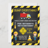 Bausatz Geburtstagsparty Foto Einladung (Vorderseite)