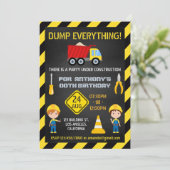 Bausatz Geburtstagsparty in jedem Alter Einladung (Stehend Vorderseite)