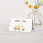 Bausätze für den Bau von Lastkraftwagen Platzkarte (Rückseite)