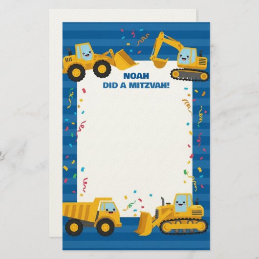 Bausätze für Lastkraftwagen Briefpapier (Vorne/Hinten)