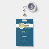 Bauschlosser Ausweis (Vorderseite mit Ausziehbar)