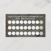 Bauschlosser-Briefmarkenkarte Treuekarte (Rückseite)