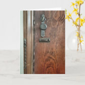 Bauschlosser-Geburtstag Karte (Gelbe Blume)