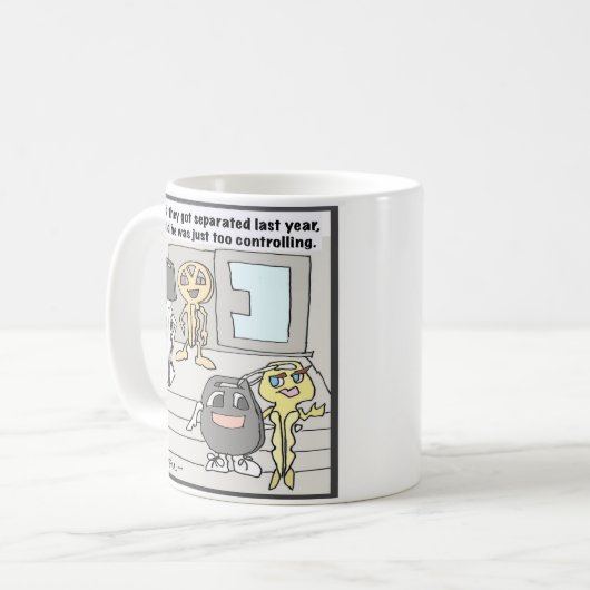 BAUSCHLOSSER-SPASS KAFFEETASSE (Vorderseite Links)