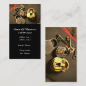 Bauschlosser-Visitenkarte Visitenkarte (Vorne/Hinten)