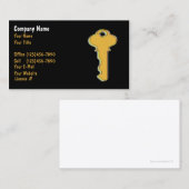 Bauschlosser-Visitenkarten Visitenkarte (Vorne/Hinten)