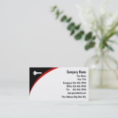 Bauschlosser-Visitenkarten Visitenkarte (Stehend Vorderseite)