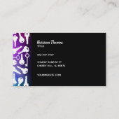 Bauschlosser-Visitenkarten Visitenkarte (Rückseite)