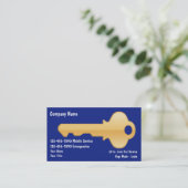 Bauschlosser-Visitenkarten Visitenkarte (Stehend Vorderseite)