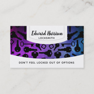 Bauschlosser-Visitenkarten Visitenkarte