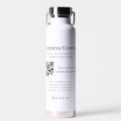 Bauschreiner Innenausbau Holztext Trinkflasche (Vorne)
