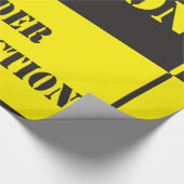 Bauschutt Geschenkpapier (Ecke)