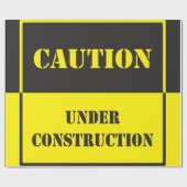 Bauschutt Geschenkpapier (Flach)