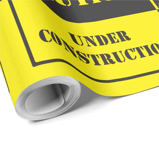 Bauschutt Geschenkpapier (Rolleneckpunkt)