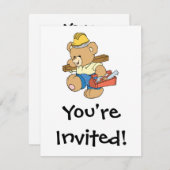 Bauschutzwall Einladung (Vorne/Hinten)