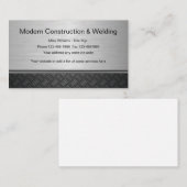 Bauschweißdesign Visitenkarte (Vorne/Hinten)