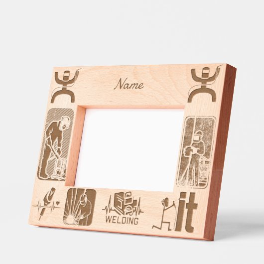 BAUSCHWEISSE GEÄTZTE RAHMEN (Links)