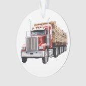 BauSemi Truck Ornament (Vorderseite)