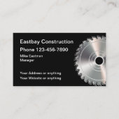 Bauservice für Rundsägeblätter Visitenkarte (Vorderseite)