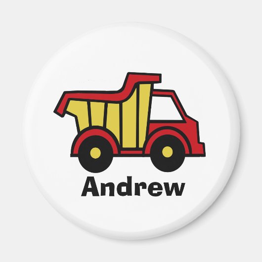 Bauspass/Entladewagen Magnet (Vorne)