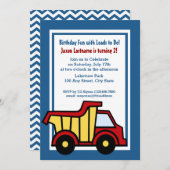 Bauspass Geburtstagskurve Einladung (Vorne/Hinten)