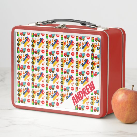 Bauspielzeug Metall Lunch Box (Beispiel)