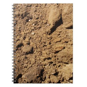 Baustandortdirt Notizblock