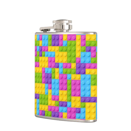 Bausteine aus Kunststoff Flachmann (Links)