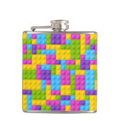 Bausteine aus Kunststoff Flachmann (Vorderseite)