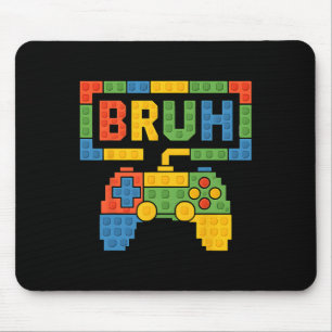 Bausteine Bruh Jungen Kinder Geburtstag Brick Buil Mousepad