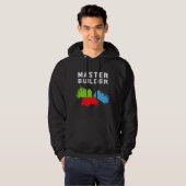 Bausteine für Master Builder Gebäude Hoodie (Vorne ganz)