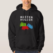 Bausteine für Master Builder Gebäude Hoodie (Vorderseite)