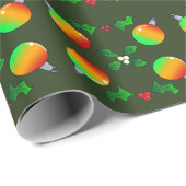 Bausteine in hellen Farben mit Heiligen und Mistel Geschenkpapier (Rolleneckpunkt)