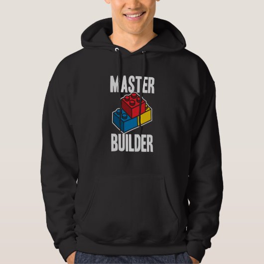 Bausteine Master Builder Männer Frauen Jugend 3 Hoodie (Vorderseite)