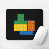 Bausteine Pocket Master Builder Gamer Männer Wo Mousepad (Mit Mouse)