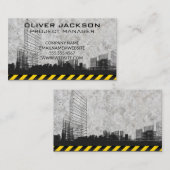 Baustelle | Architektur Visitenkarte (Vorne/Hinten)